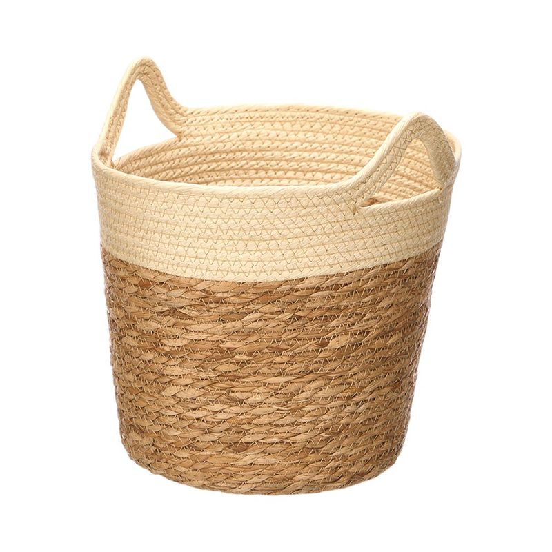 Set de 3 Canastas Redondas 29 cm Color Café Natural