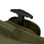 Mochila Trolley Cabina con Ruedas de Tela Tamaño Estándar Color Verde