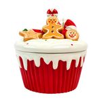 Galletero Navideño Galletas de Jengibre con Tapa