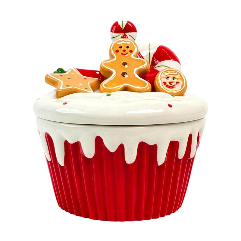 Galletero Navideño Galletas de Jengibre con Tapa