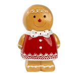 Galletero Navideño Decorativo Niño de Jengibre con Tapa 1400 ml