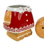 Galletero Navideño Decorativo Niño de Jengibre con Tapa 1400 ml