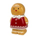 Galletero Navideño Decorativo Niño de Jengibre con Tapa 1400 ml