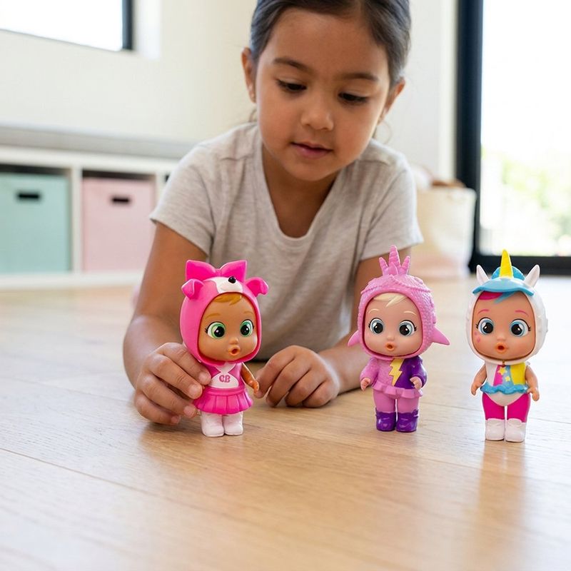 Muñeca Coleccionable Cry Babies con Accesorios - Diseños Surtidos