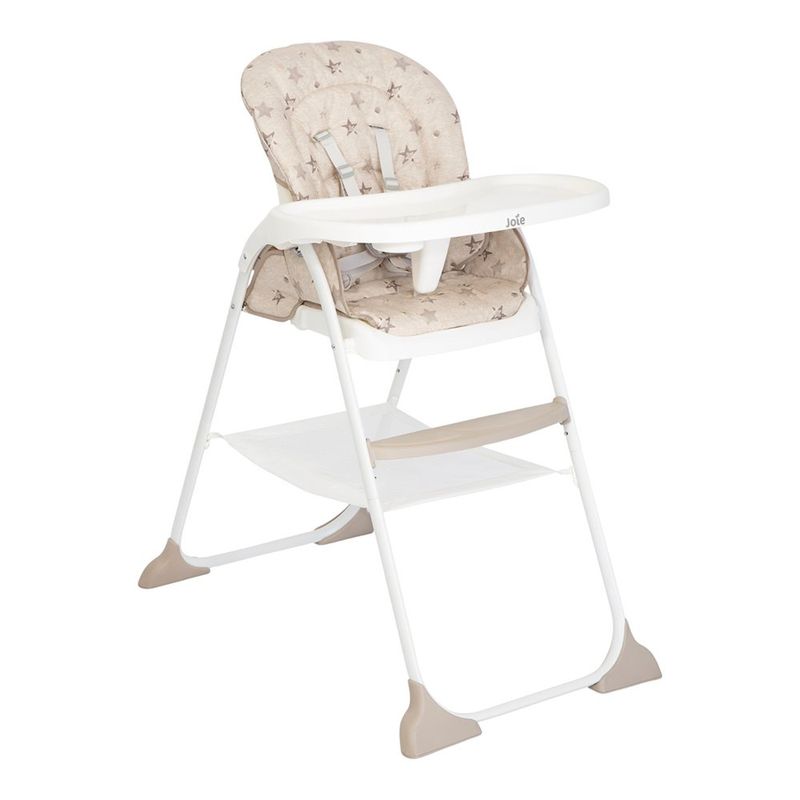 Silla de Comer Mimzy Snacker Cosmo Tan con Bandeja y Plegado Compacto