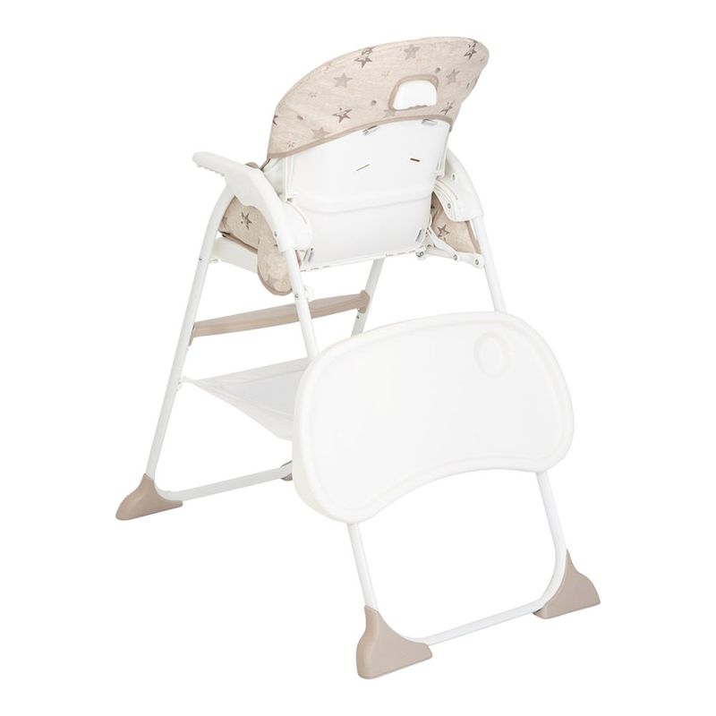Silla de Comer Mimzy Snacker Cosmo Tan con Bandeja y Plegado Compacto