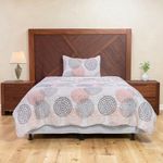 Set de Cubrecama Dots Multicolor Tamaño Imperial