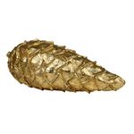 Piña Decorativa Dorada para Centro de Mesa
