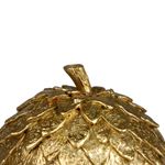 Bellota Decorativa Dorada para Centro de Mesa 13.5 cm