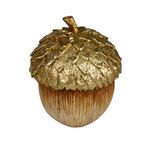 Bellota Decorativa Dorada para Centro de Mesa 13.5 cm