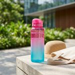 Pachón Prisma de 1 L con Tapadera Abatible Diseño Degradado Color Aquarose