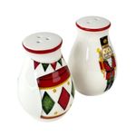 Set de Salero y Pimentero Navideño con Diseño de Cascanueces