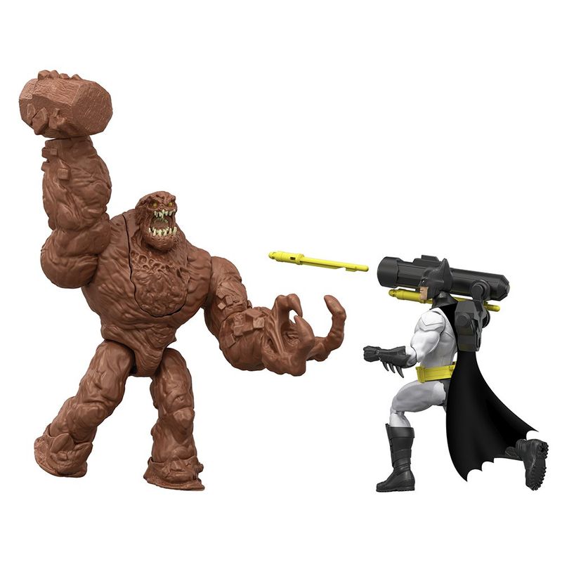 Set de Figuras de Acción Batman vs Clayface con Accesorios