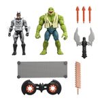 Set de Figuras de Acción Batman vs Killer Croc con Accesorios