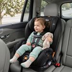 Silla para Auto OneFit LX ClearTex All-in-One con Arnés Ajustable Color Obsidiana