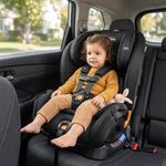 Silla para Auto OneFit LX ClearTex All-in-One con Arnés Ajustable Color Obsidiana