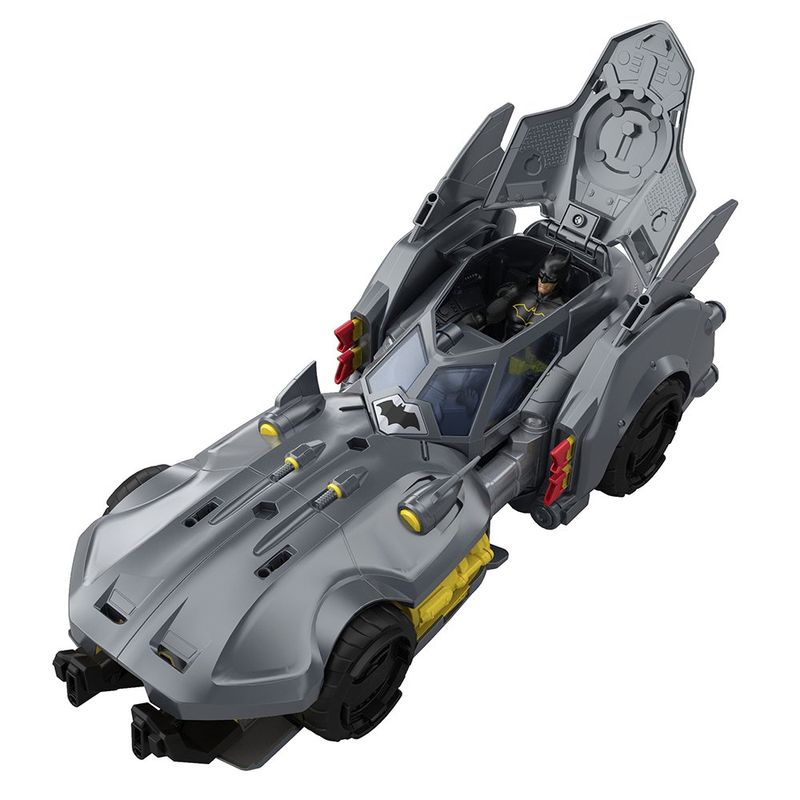 Batimóvil Transformable con Bat-Drone y Lanzador de Discos