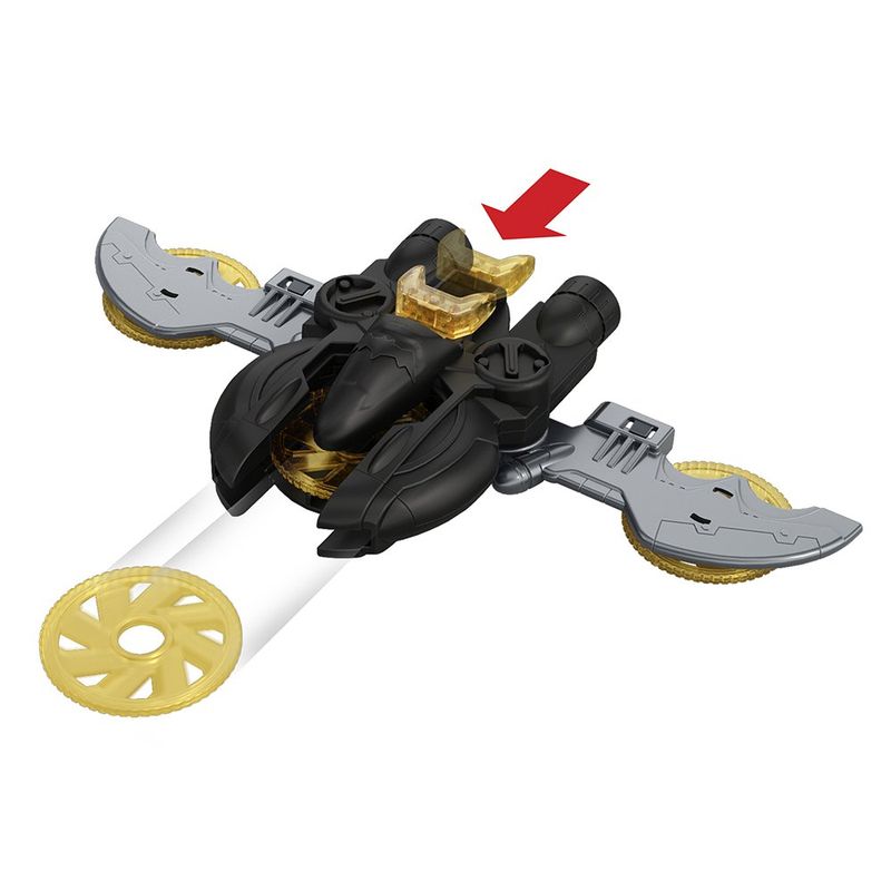 Batimóvil Transformable con Bat-Drone y Lanzador de Discos