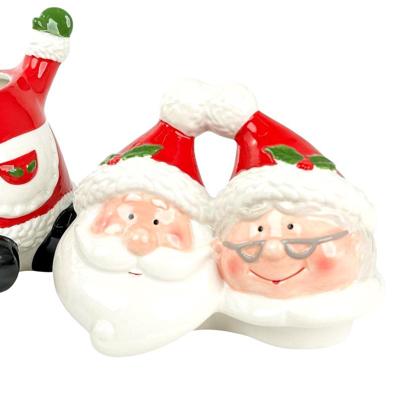 Galletero Navideño Santa Claus y Sra. Claus