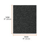 Set de 25 Lijas de Agua Grano 60 de Carburo de Silicio 23 X 28 Cm