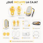 Extractor de Leche Eléctrico Doble Freestyle Manos Libres con Copas Ultraligeras