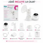 Extractor de Leche Eléctrico Simple Advanced con Sistema Cerrado y USB