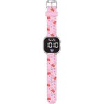 Reloj Infantil Digital LED con Diseño de Peppa Pig Color Rosado