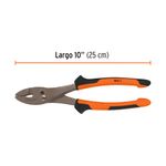 Pinza de Chofer de 10 Plg con Mango Comfort Grip y Aislamiento 1000 V