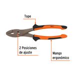 Pinza de Chofer de 10 Plg con Mango Comfort Grip y Aislamiento 1000 V