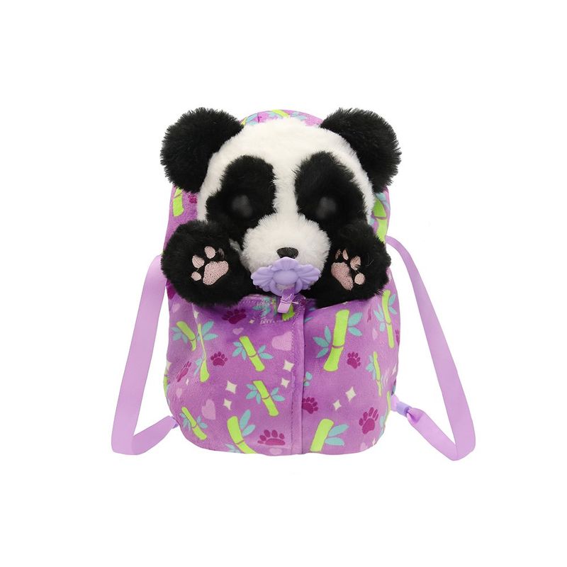 Peluche Interactivo Baby Paws Serie 3 con Mochila Transportadora - Diseños Surtidos