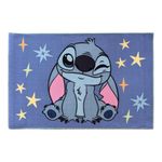 Alfombra Infantil para Baño con Diseño de Stitch de 80 X 120 Cm