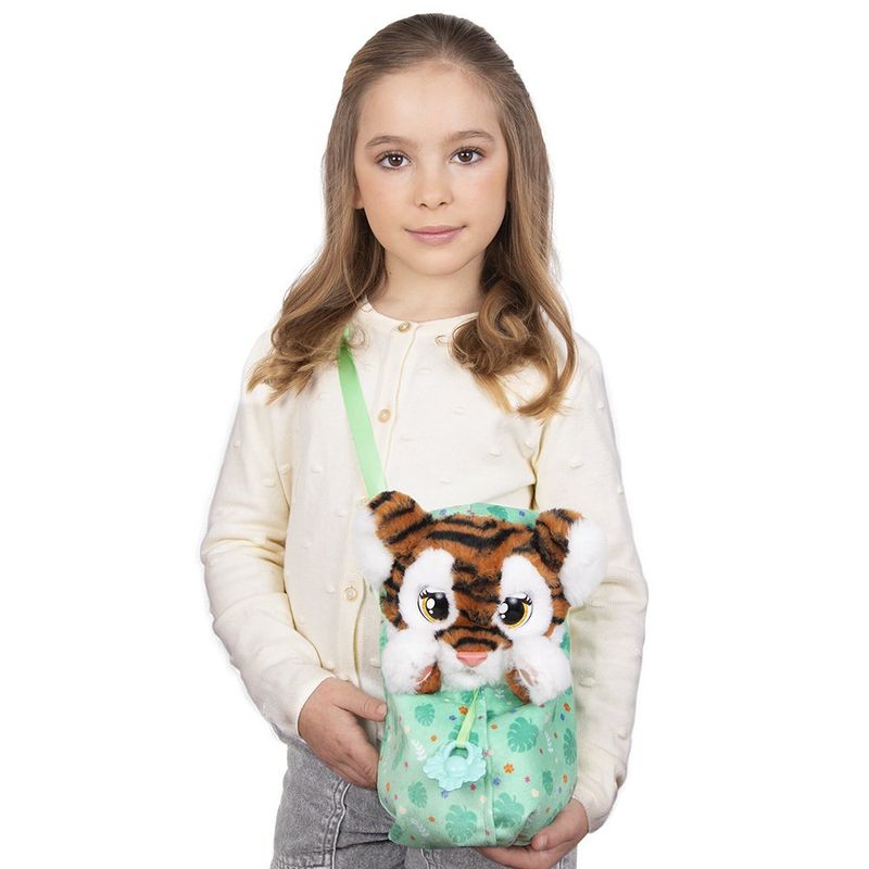 Peluche Interactivo Baby Paws Serie 3 con Mochila Transportadora - Diseños Surtidos