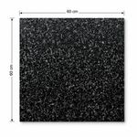 Piso Porcelanato Sublime Color Negro Pulido Rectificado de 60 x 60 cm en Caja de 1.44 m²
