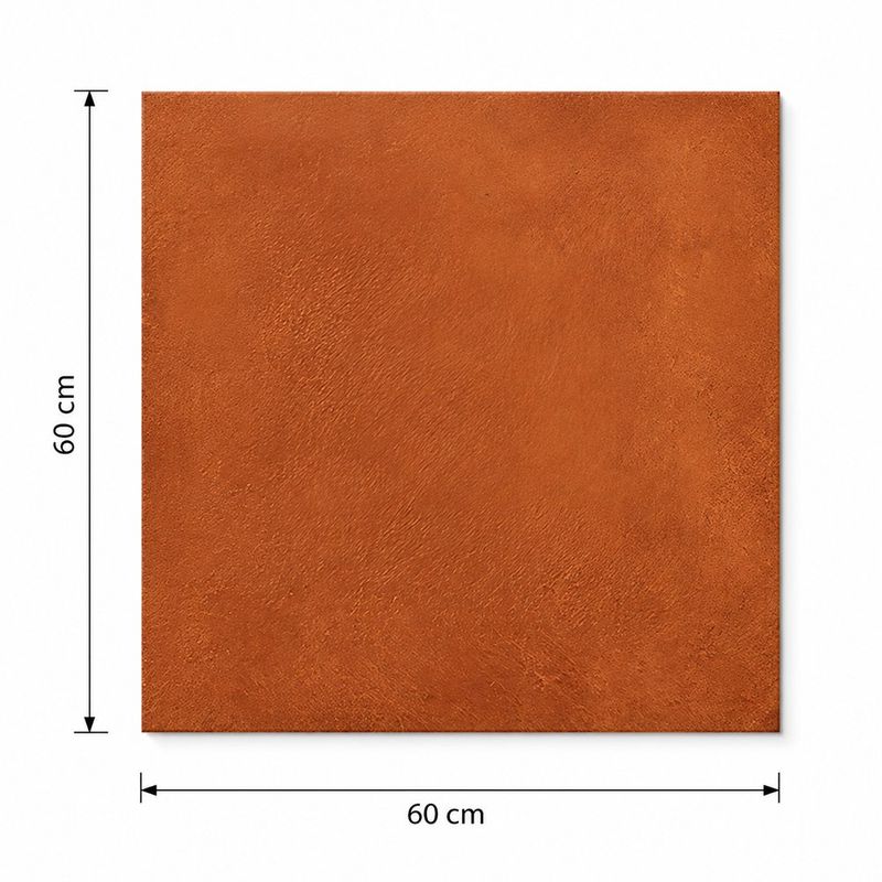 Piso Gres Navona Color Rojo Mate Rectificado de 60 x 60 cm en Caja de 1.44 m²