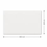 Muro Cerámico Ice Acabado Brillante Color Blanco de 24.5 x 39.5 cm en Caja de 1.5 m²