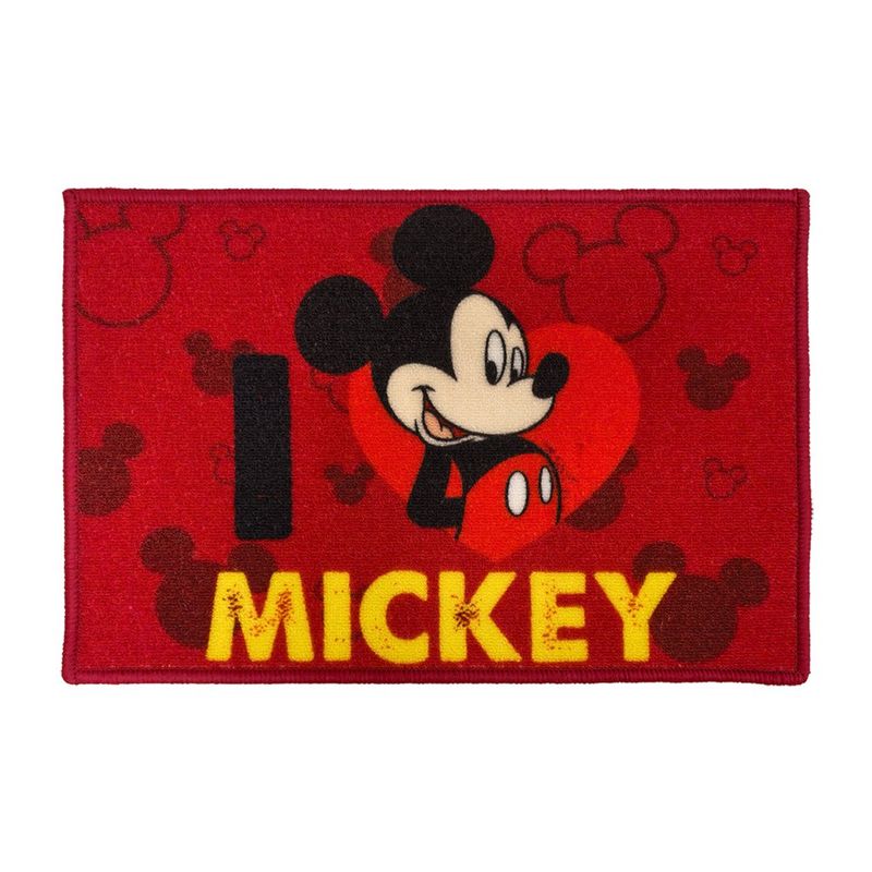 Alfombra Infantil para Baño con Diseño de Mickey de 40 X 60 Cm