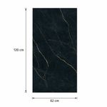 Porcelanato Petróleo Tipo Mármol de 62 x 120 cm en Caja de 2.98 m²