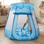 Carpa Infantil con Pelotas Color Celeste