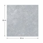 Piso Porcelanato Faro Color Gris Pulido Rectificado de 60 x 60 cm en Caja de 1.44 m²