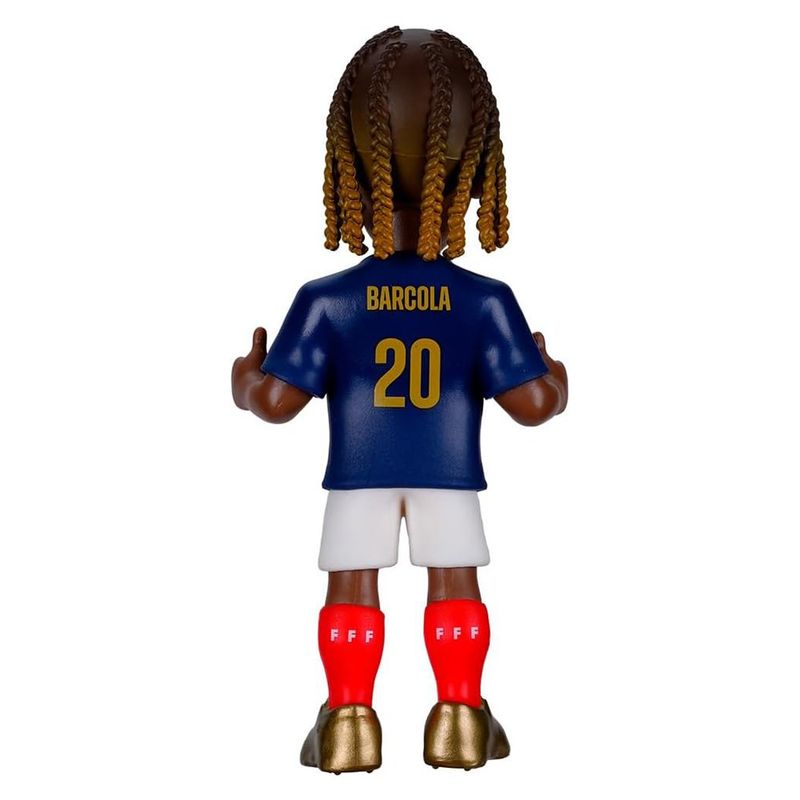 Figura Coleccionable Bradley Barcola de Francia 12 Cm
