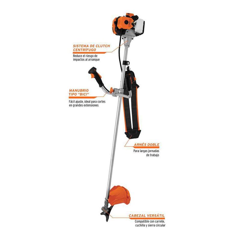 Desbrozadora De Gasolina 43 Cc - Truper