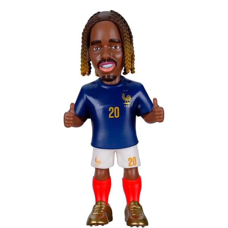 Figura Coleccionable Bradley Barcola de Francia 12 Cm