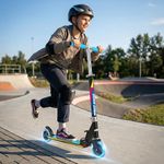 Scooter Infantil de 2 Ruedas con Luces Color Azul