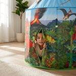 Carpa Infantil Tipo Castillo Diseño Dinosaurios