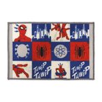 Alfombra Infantil para Baño con Diseño de Spider-Man de 40 X 60 Cm