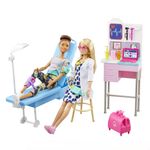 Muñeca Barbie Doctora con Consultorio Médico y Accesorios