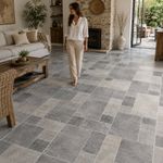 Piso Porcelánico Petra Color Gris Mate Rectificado de 60 x 60 cm en Caja de 1.44m²