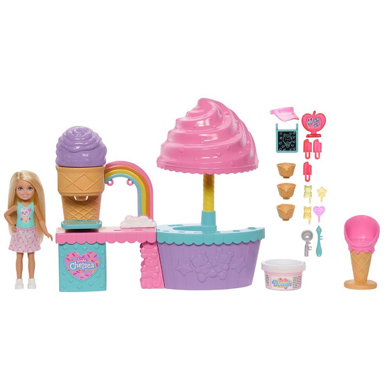 Set de juego Barbie Heladería de Chelsea