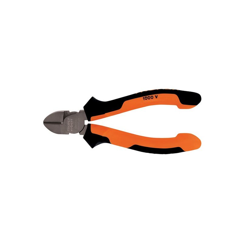 Pinza de Corte Diagonal de 5 Plg con Mango Comfort Grip y Aislamiento 1000 V