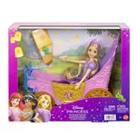 Muñeca Princesa Rapunzel con Carruaje y Accesorios